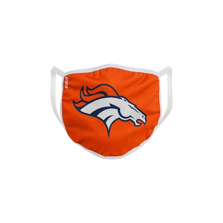 Foco FOCO Household Multi-Purpose Denver Broncos Face Mask Multicolored 1 pk 194751473708